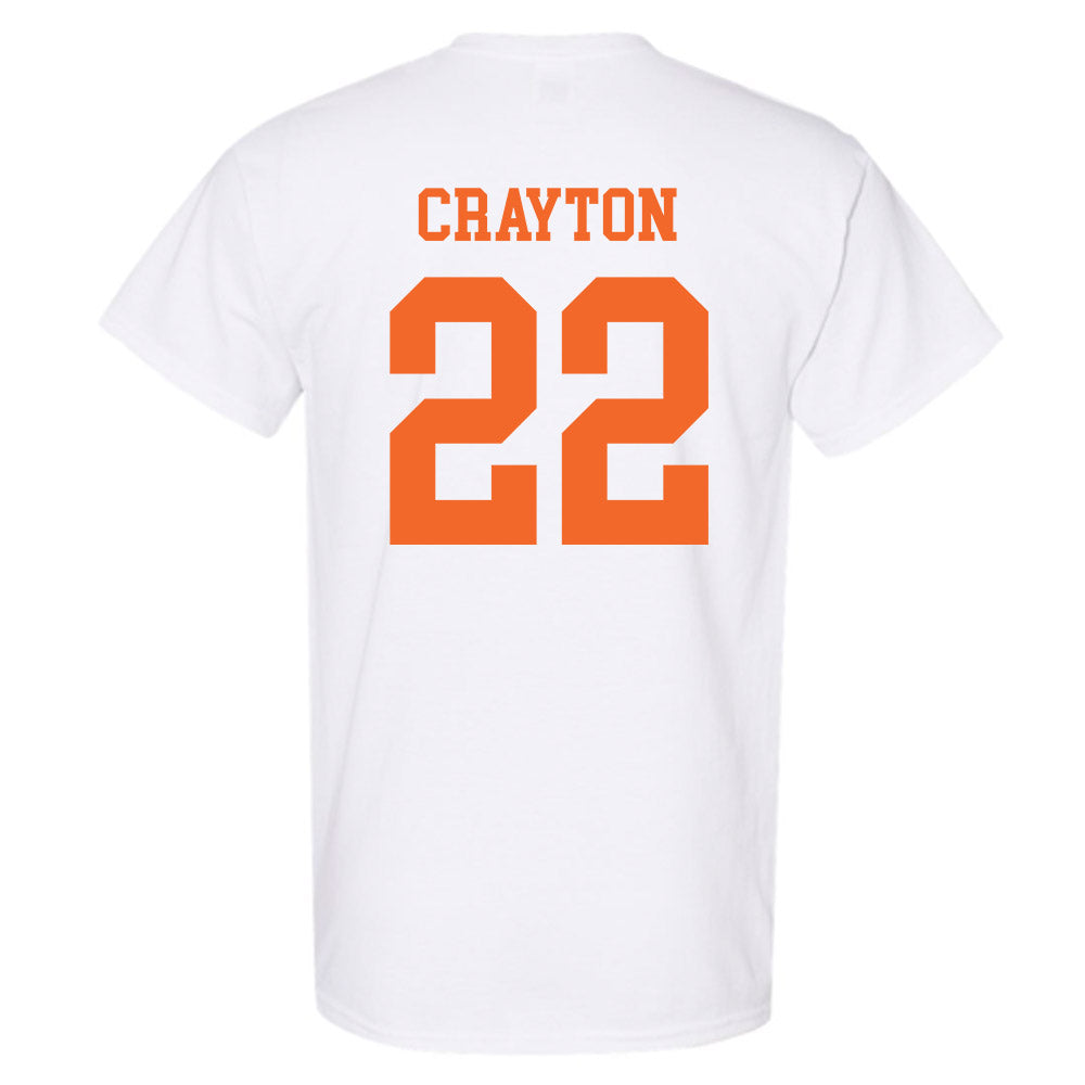 Clemson - NCAA Football : Dee Crayton - Classic Shersey T-Shirt-1