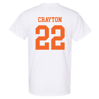 Clemson - NCAA Football : Dee Crayton - Classic Shersey T-Shirt-1