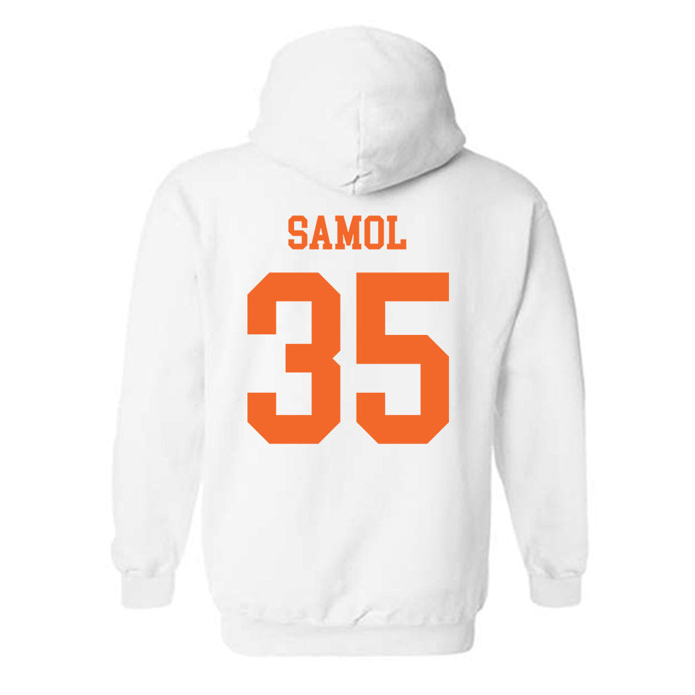 Clemson - NCAA Baseball : Noah Samol - Classic Shersey Hooded Sweatshirt