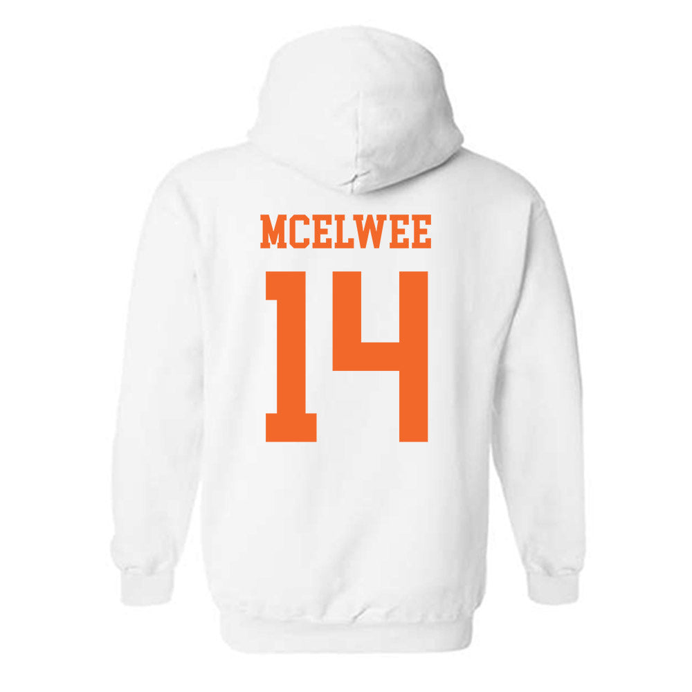 Clemson - NCAA Women's Lacrosse : Caitlin McElwee - Classic Shersey Hooded Sweatshirt-1