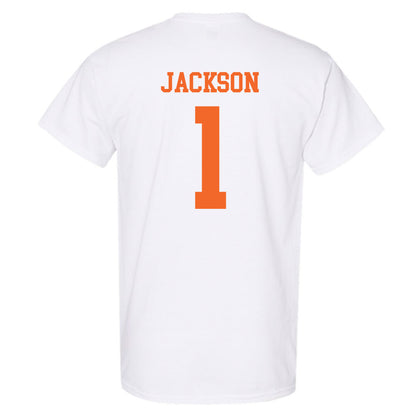 Clemson - NCAA Women's Basketball : Amaia Jackson - Classic Shersey T-Shirt-1