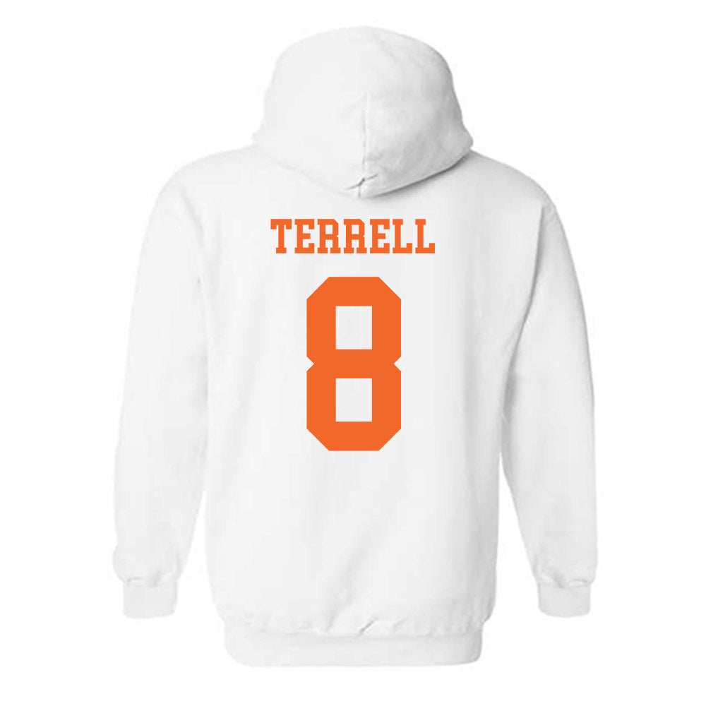 Clemson - NCAA Football : Avieon Terrell - Classic Shersey Hooded Sweatshirt-1