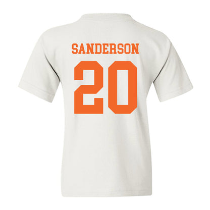 Clemson - NCAA Football : Clark Sanderson - Classic Shersey Youth T-Shirt-1