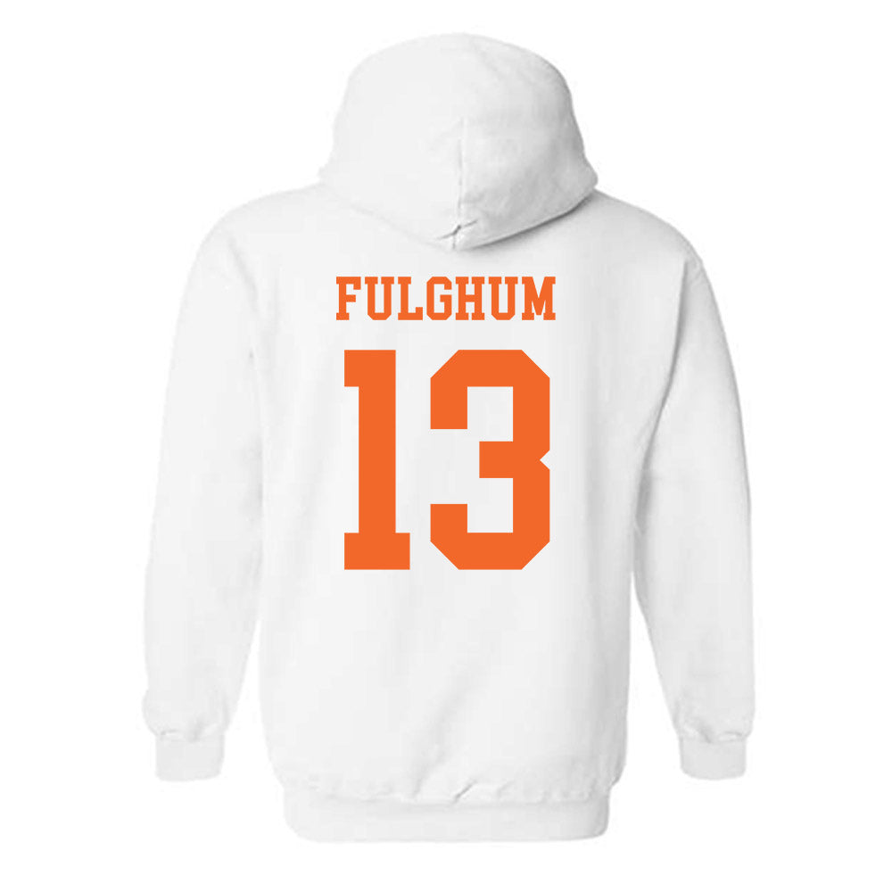 Clemson - NCAA Football : Parker Fulghum - Classic Shersey Hooded Sweatshirt-1