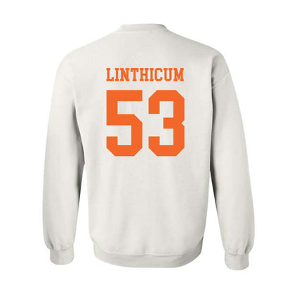 Clemson - NCAA Football : Ryan Linthicum - Classic Shersey Crewneck Sweatshirt-1