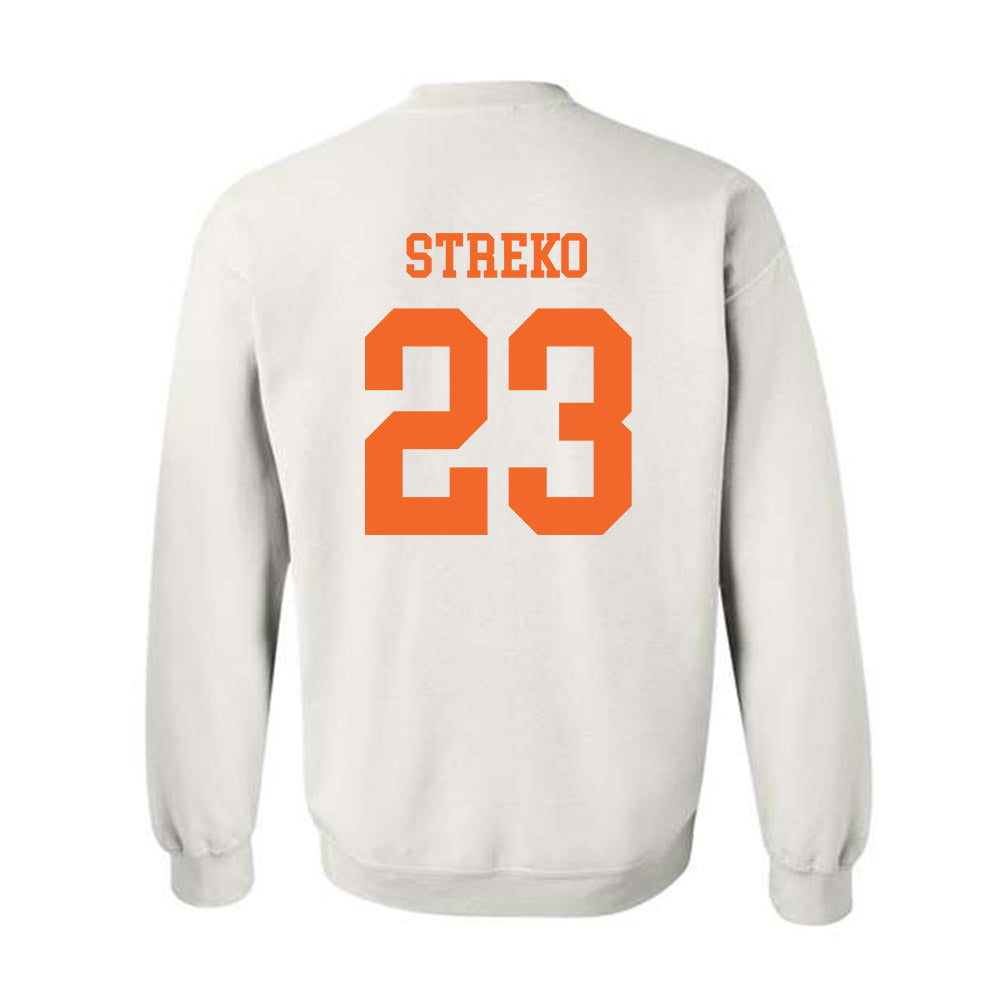 Clemson - NCAA Football : Peyton Streko - Classic Shersey Crewneck Sweatshirt-1