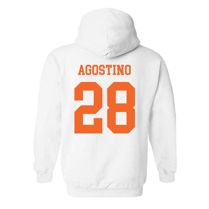 Clemson - NCAA Women's Lacrosse : Summer Agostino - Classic Shersey Hooded Sweatshirt-1