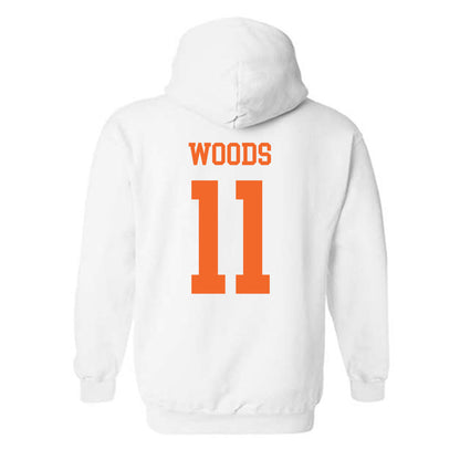 Clemson - NCAA Football : Peter Woods - Classic Shersey Hooded Sweatshirt-1
