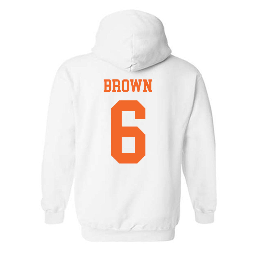 Clemson - NCAA Football : Tyler Brown - Classic Shersey Hooded Sweatshirt-1