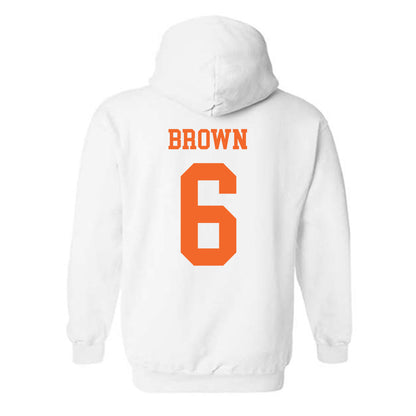 Clemson - NCAA Football : Tyler Brown - Classic Shersey Hooded Sweatshirt-1