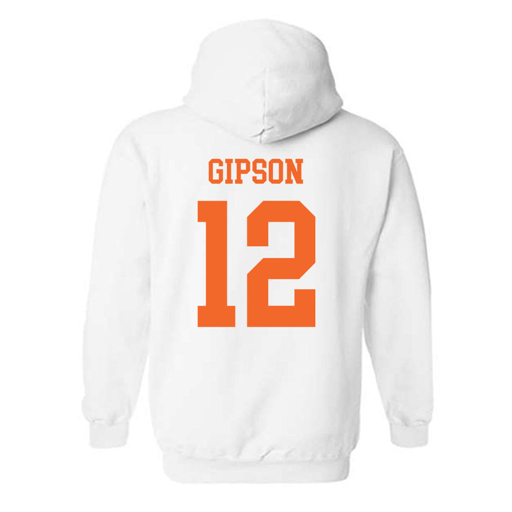Clemson - NCAA Football : Corian Gipson - Classic Shersey Hooded Sweatshirt-1