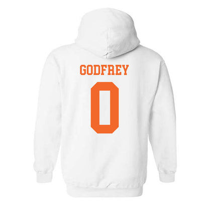 Clemson - NCAA Men's Basketball : RJ Godfrey - Classic Shersey Hooded Sweatshirt-1