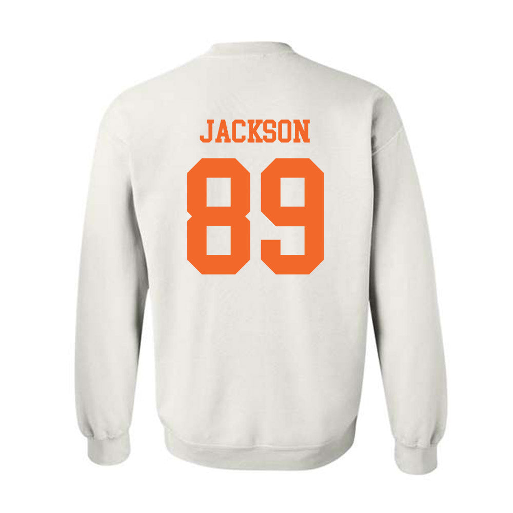 Clemson - NCAA Football : Zach Jackson - Classic Shersey Crewneck Sweatshirt-1