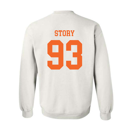 Clemson - NCAA Football : Caden Story - Classic Shersey Crewneck Sweatshirt-1
