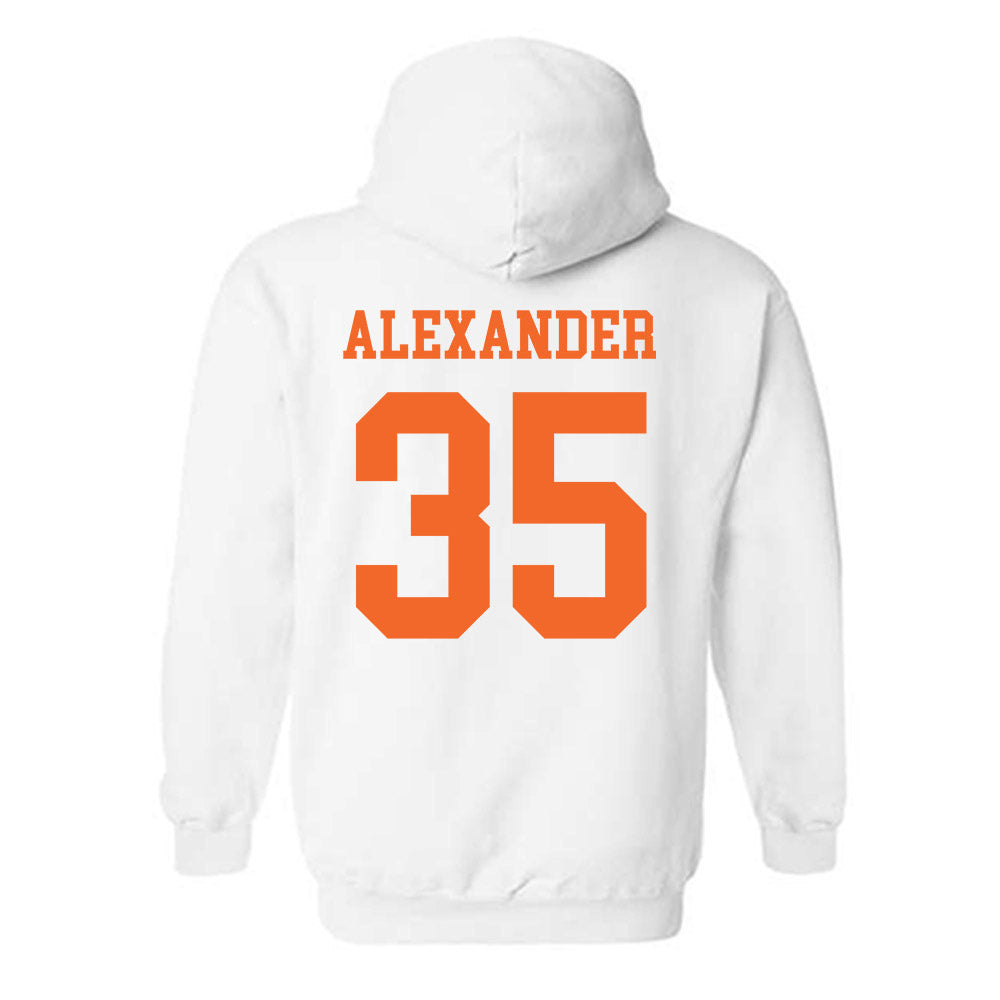 Clemson - NCAA Football : Jeremiah Alexander - Classic Shersey Hooded Sweatshirt-1