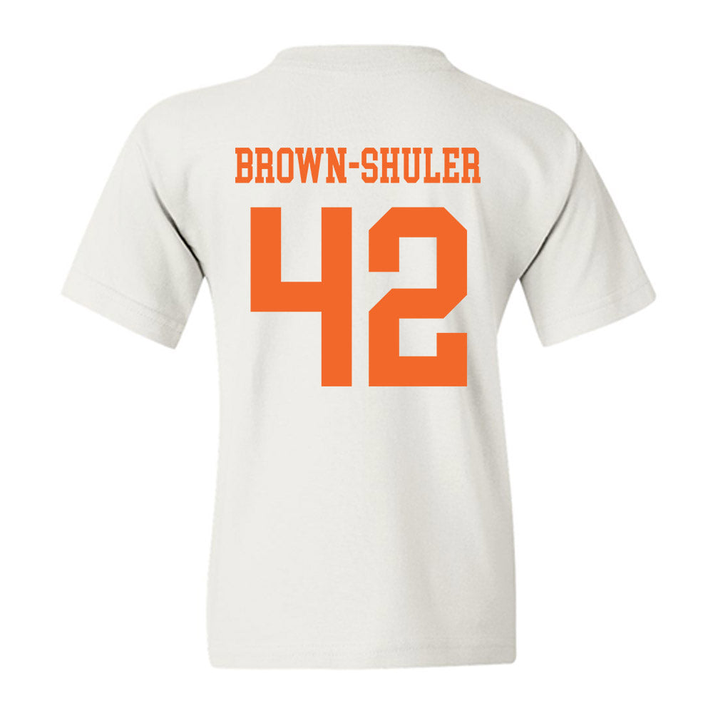 Clemson - NCAA Football : Hevin Brown-Shuler - Classic Shersey Youth T-Shirt-1