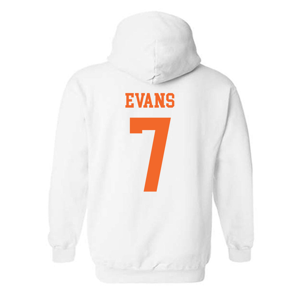 Clemson - NCAA Women's Basketball : Summah Evans - Classic Shersey Hooded Sweatshirt-1