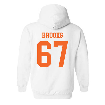 Clemson - NCAA Football : Nathan Brooks - Classic Shersey Hooded Sweatshirt-1