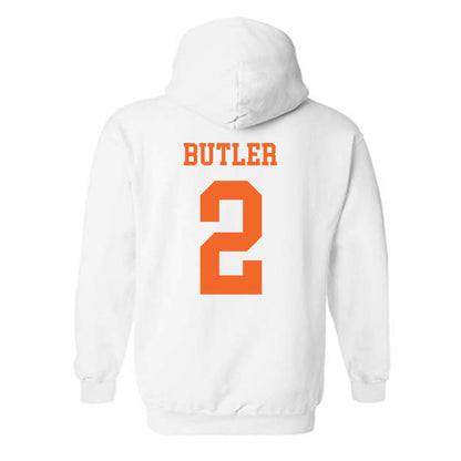 Clemson - NCAA Women's Basketball : Jakerra Butler - Classic Shersey Hooded Sweatshirt-1