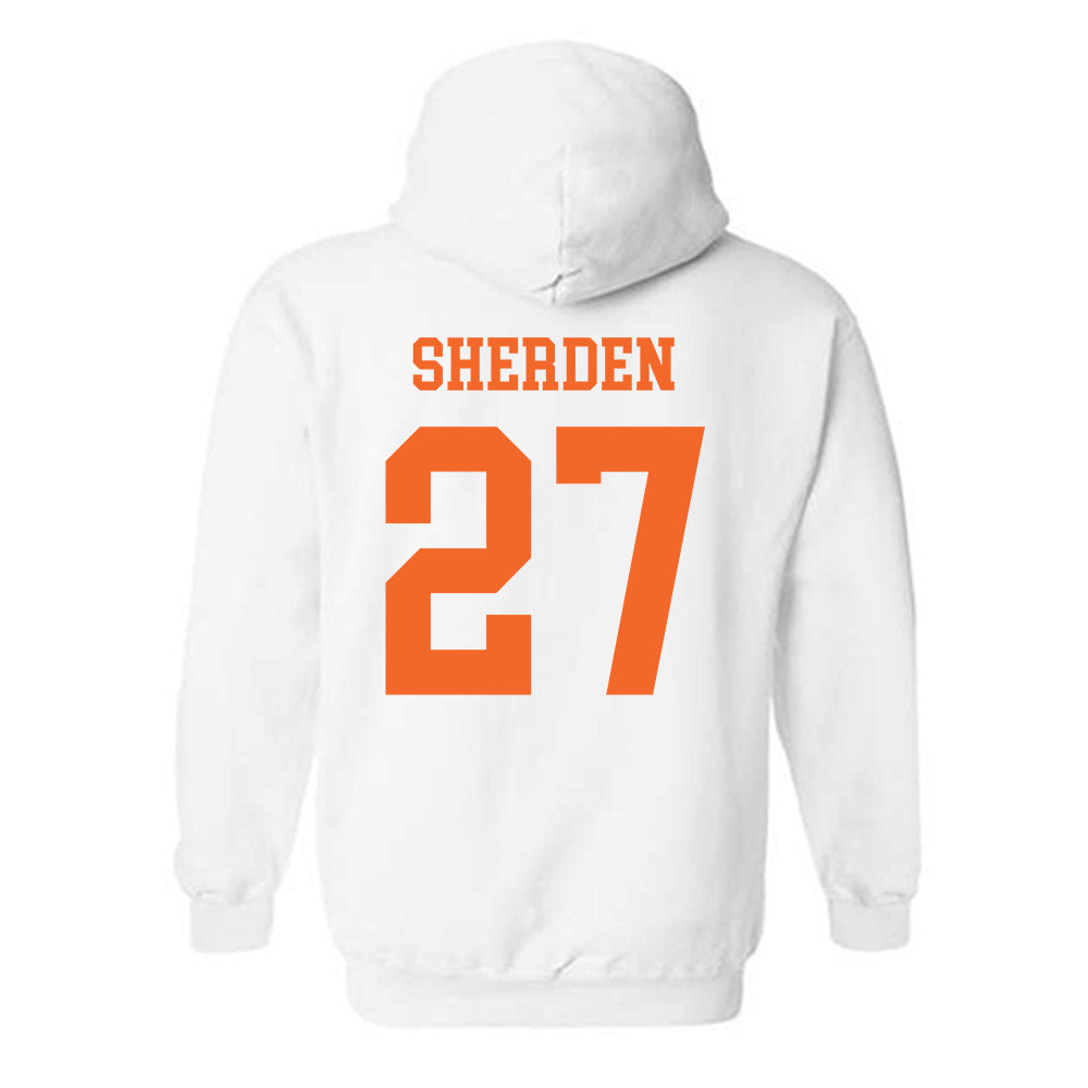 Clemson - NCAA Women's Soccer : Erin Sherden - Classic Shersey Hooded Sweatshirt-1