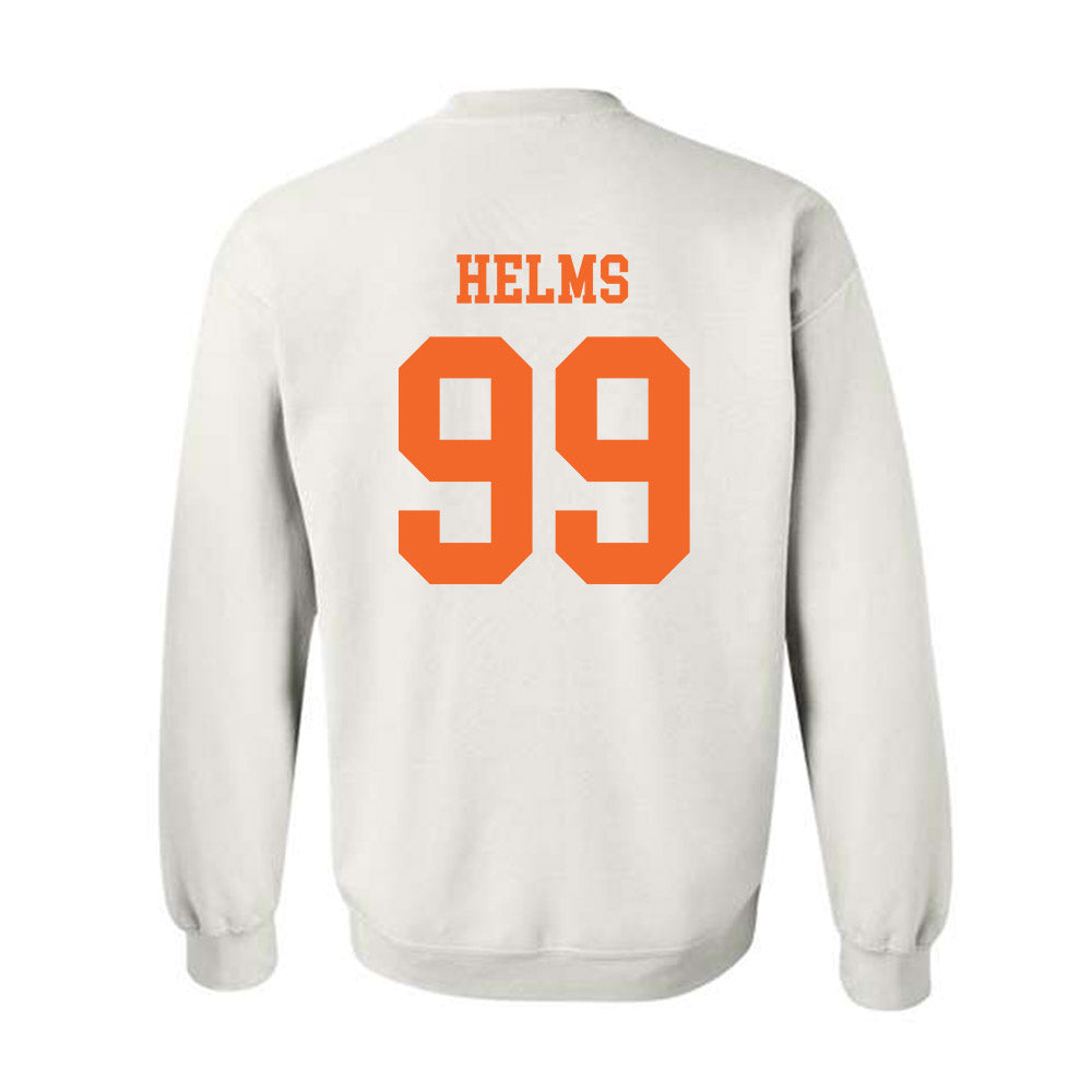 Clemson - NCAA Football : Hunter Helms - Classic Shersey Crewneck Sweatshirt-1