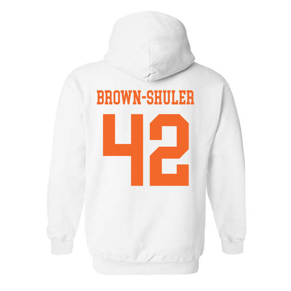 Clemson - NCAA Football : Hevin Brown-Shuler - Classic Shersey Hooded Sweatshirt-1