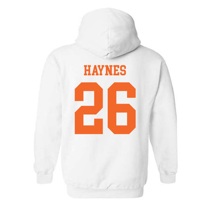 Clemson - NCAA Football : Jay Haynes - Classic Shersey Hooded Sweatshirt-1