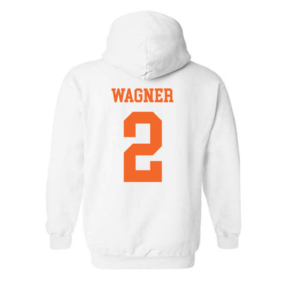 Clemson - NCAA Women's Volleyball : Kennedy Wagner - Classic Shersey Hooded Sweatshirt-1