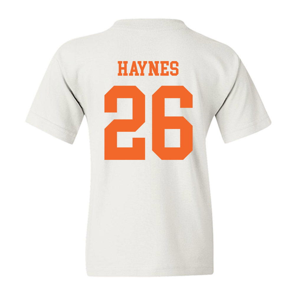 Clemson - NCAA Football : Jay Haynes - Classic Shersey Youth T-Shirt-1