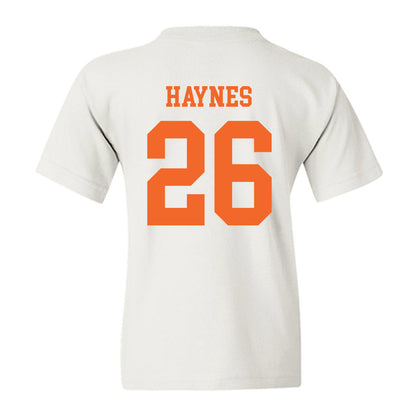 Clemson - NCAA Football : Jay Haynes - Classic Shersey Youth T-Shirt-1