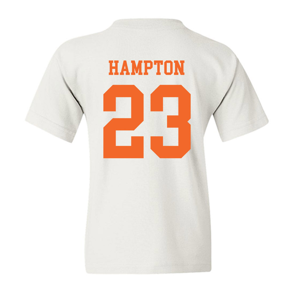 Clemson - NCAA Football : Ashton Hampton - Classic Shersey Youth T-Shirt-1