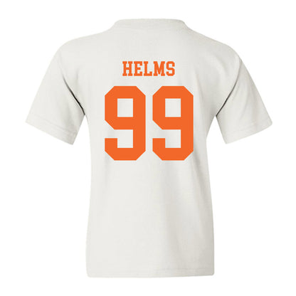 Clemson - NCAA Football : Hunter Helms - Classic Shersey Youth T-Shirt-1
