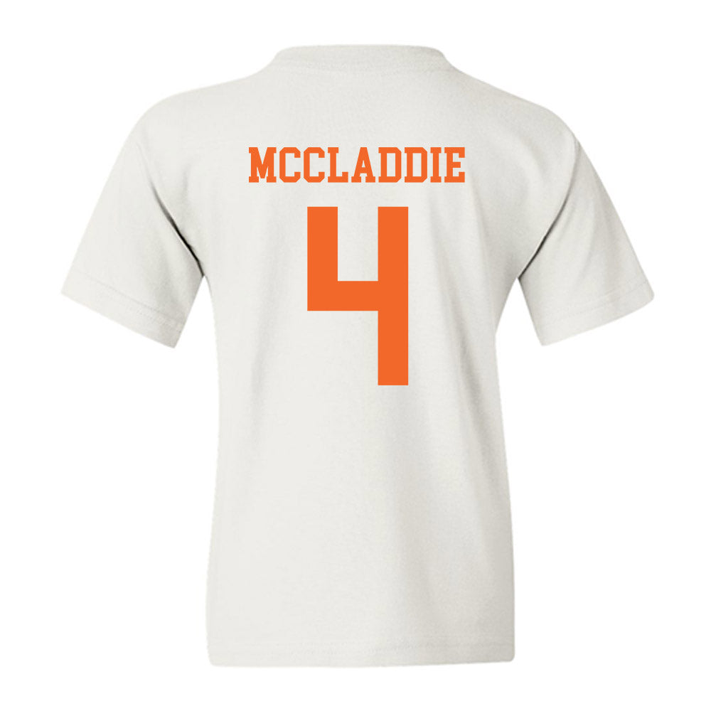 Clemson - NCAA Baseball : Tryston McCladdie - Classic Shersey Youth T-Shirt-1