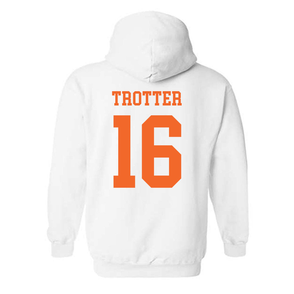 Clemson - NCAA Football : Cade Trotter - Classic Shersey Hooded Sweatshirt-1