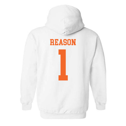 Clemson - NCAA Women's Soccer : Nona Reason - Classic Shersey Hooded Sweatshirt-1