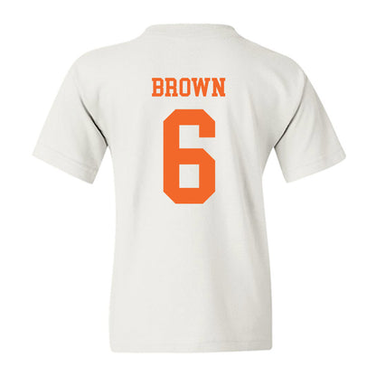 Clemson - NCAA Football : Tyler Brown - Classic Shersey Youth T-Shirt-1