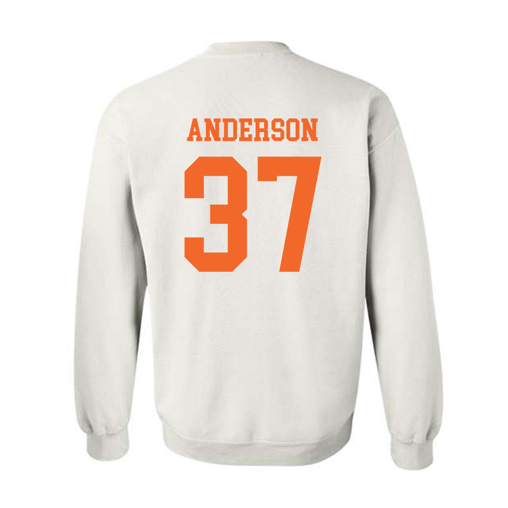 Clemson - NCAA Football : Logan Anderson - Classic Shersey Crewneck Sweatshirt-1