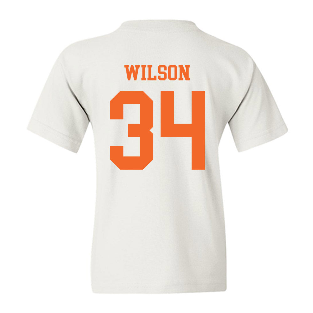 Clemson - NCAA Football : Max Wilson - Classic Shersey Youth T-Shirt-1