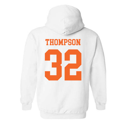 Clemson - NCAA Women's Basketball : Raven Thompson - Classic Shersey Hooded Sweatshirt-1