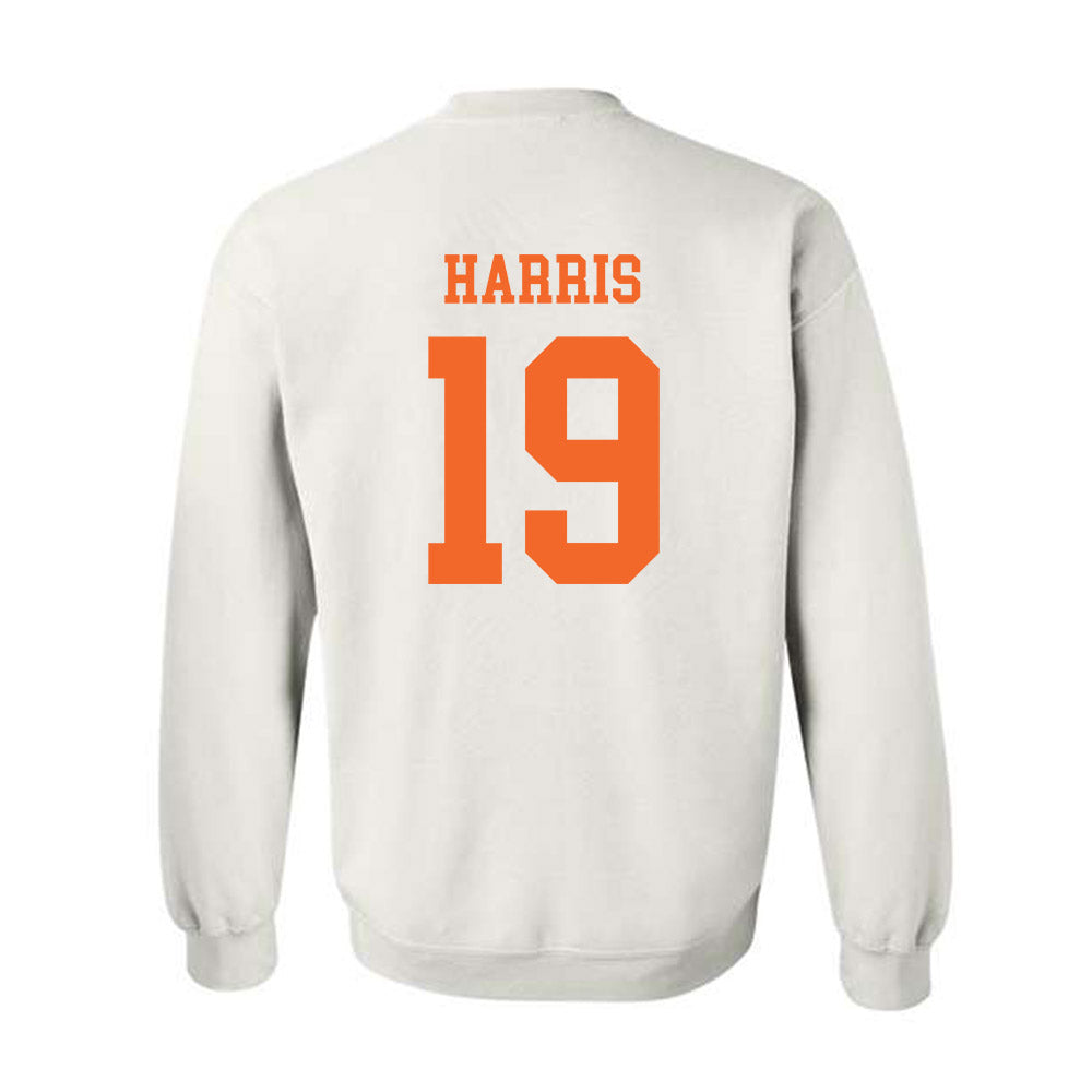 Clemson - NCAA Women's Soccer : Juju Harris - Classic Shersey Crewneck Sweatshirt-1