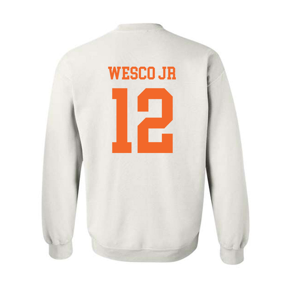Clemson - NCAA Football : Bryant Wesco Jr - Classic Shersey Crewneck Sweatshirt