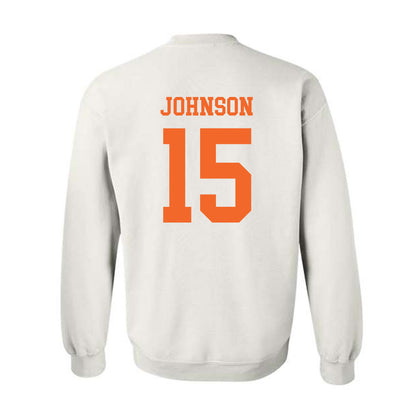 Clemson - NCAA Women's Soccer : Ella Johnson - Classic Shersey Crewneck Sweatshirt-1