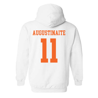 Clemson - NCAA Women's Basketball : Rusne Augustinaite - Classic Shersey Hooded Sweatshirt-1