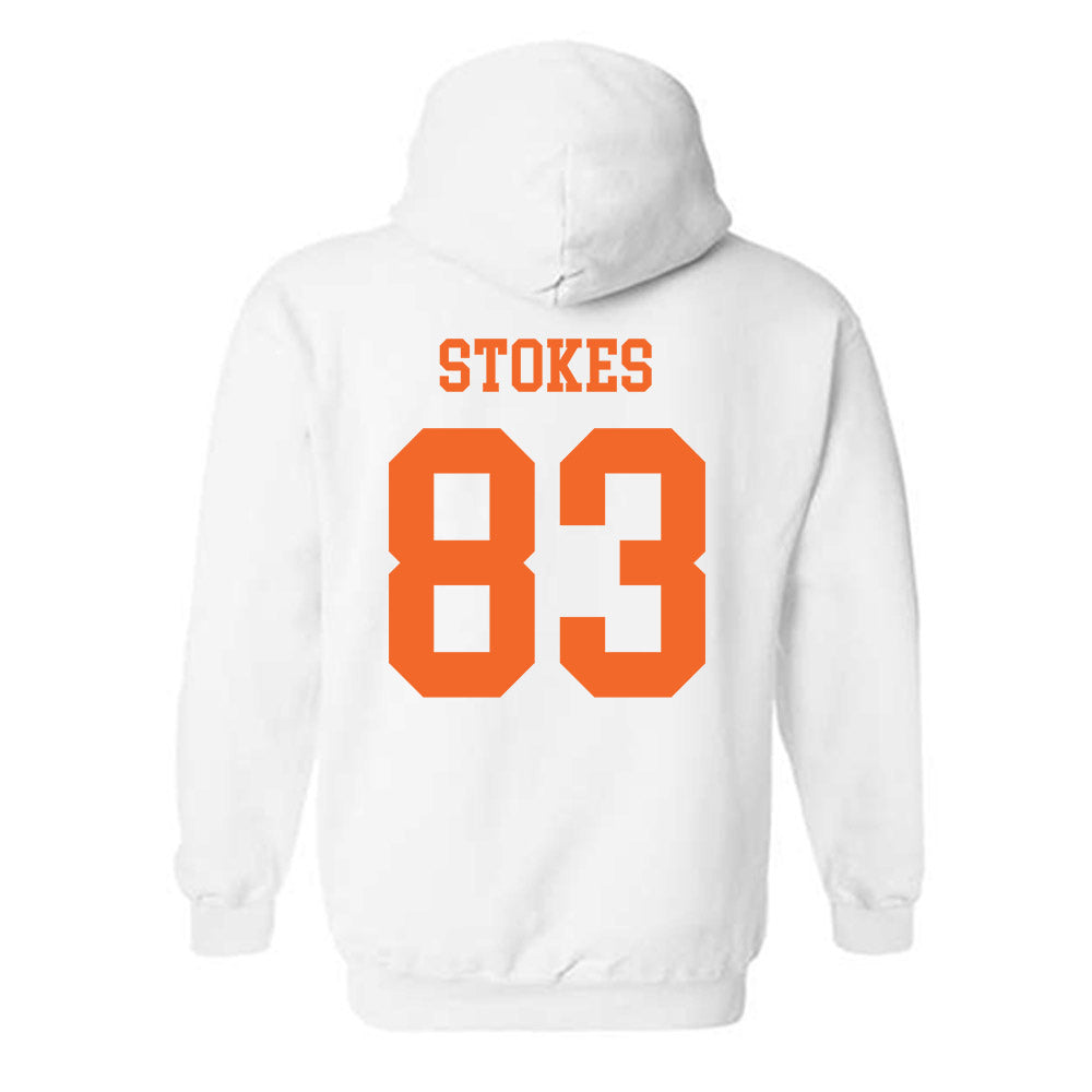 Clemson - NCAA Football : Ethan Stokes - Classic Shersey Hooded Sweatshirt-1