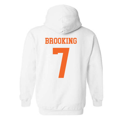 Clemson - NCAA Football : Logan Brooking - Classic Shersey Hooded Sweatshirt-1