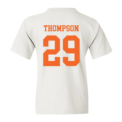 Clemson - NCAA Women's Soccer : Jordan Thompson - Classic Shersey Youth T-Shirt-1