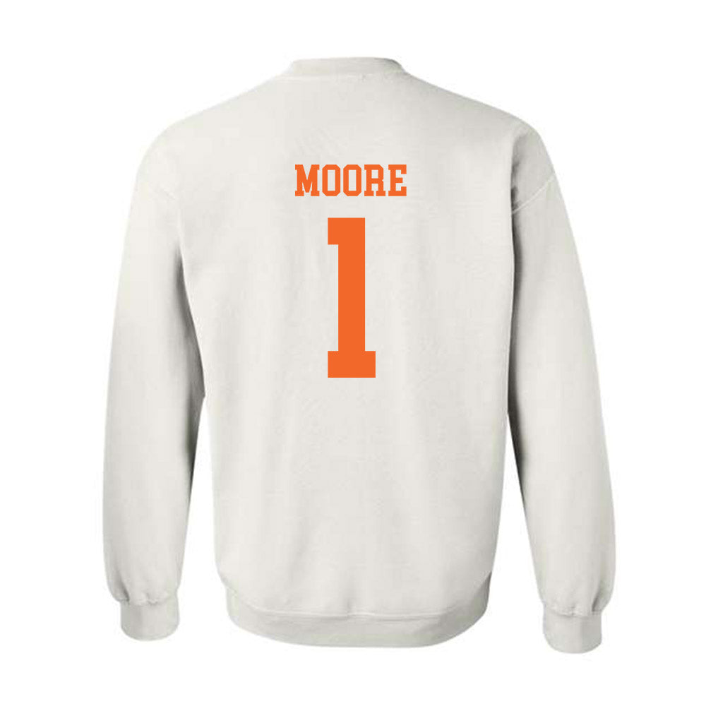 Clemson - NCAA Football : T.J. Moore - Classic Shersey Crewneck Sweatshirt-1