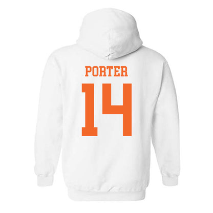 Clemson - NCAA Women's Basketball : Addie Porter - Classic Shersey Hooded Sweatshirt-1