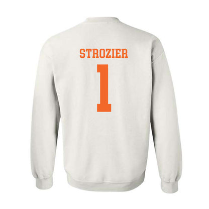 Clemson - NCAA Football : Branden Strozier - Classic Shersey Crewneck Sweatshirt-1