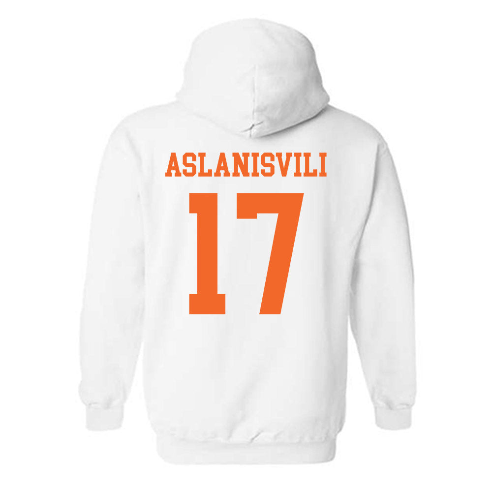 Clemson - NCAA Women's Tennis : Artemis Aslanisvili - Classic Shersey Hooded Sweatshirt-1